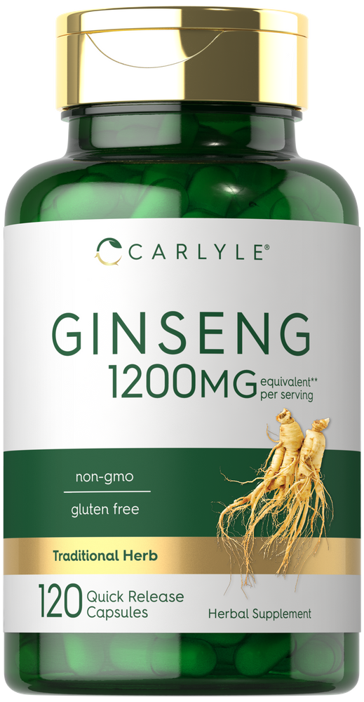 Extracto de Ginseng | 120 Cápsulas