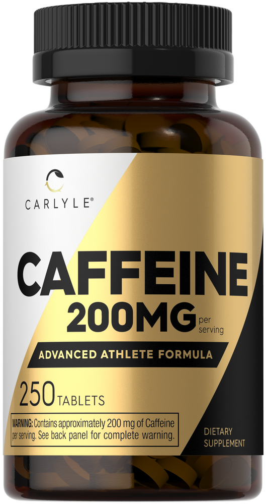 Caffeine 200mg per serving | 250 Tablets