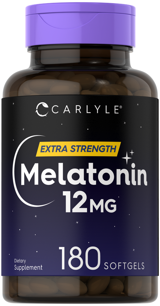 Melatonin 12mg | 180 Softgels