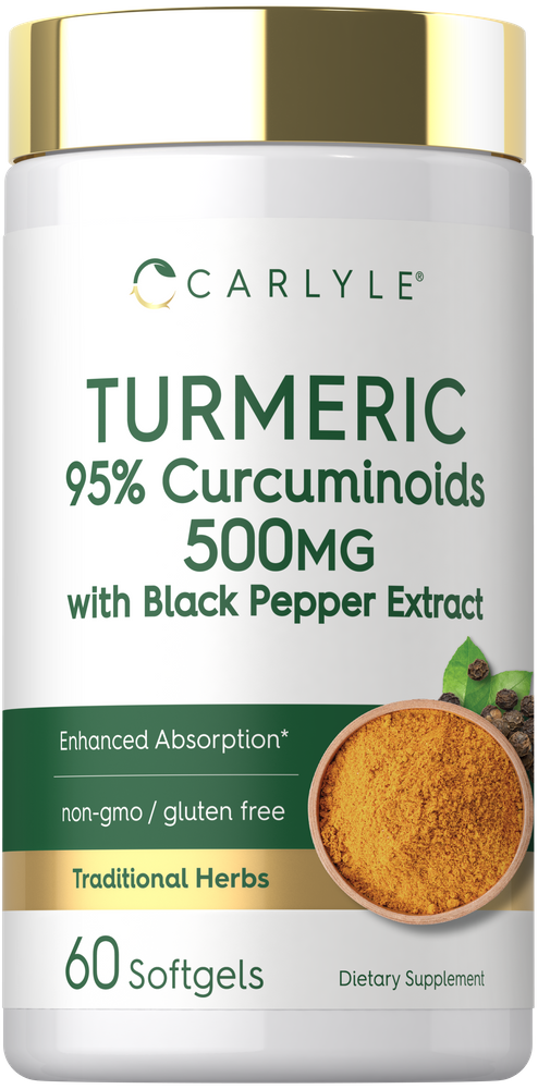 Cúrcuma Curcumina | 60 Cápsulas Gelatinosas