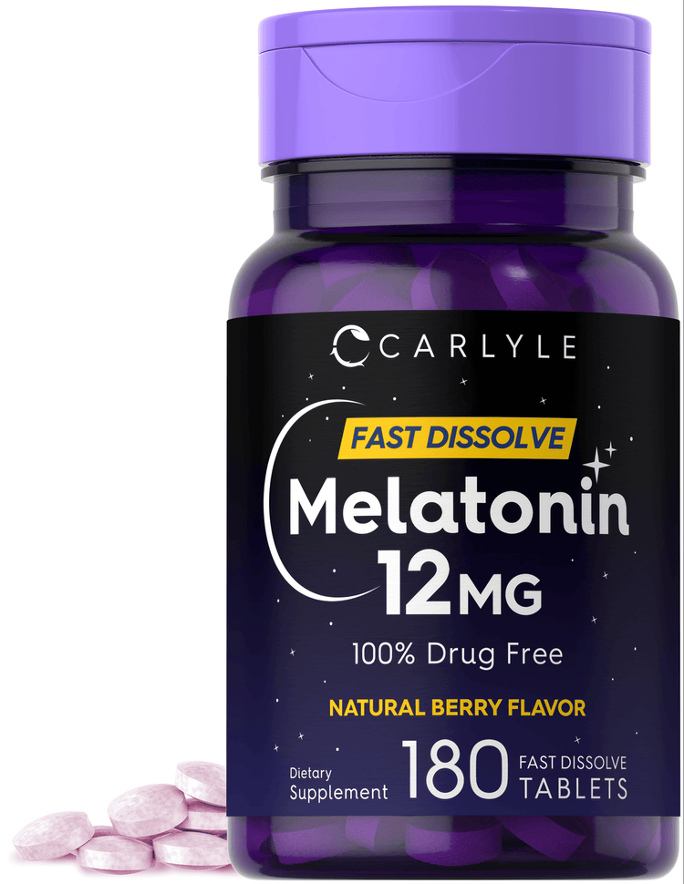 Melatonina 12mg | 180 Tabletas