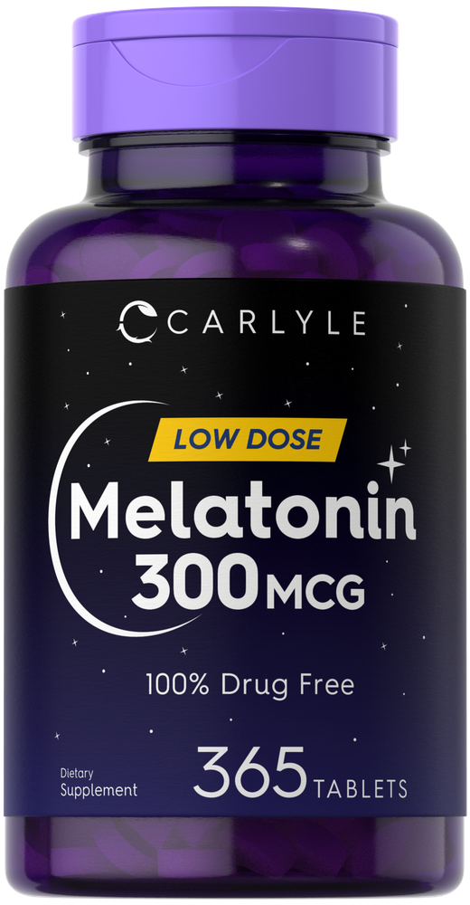 Melatonina 300mcg | 365 Tabletas