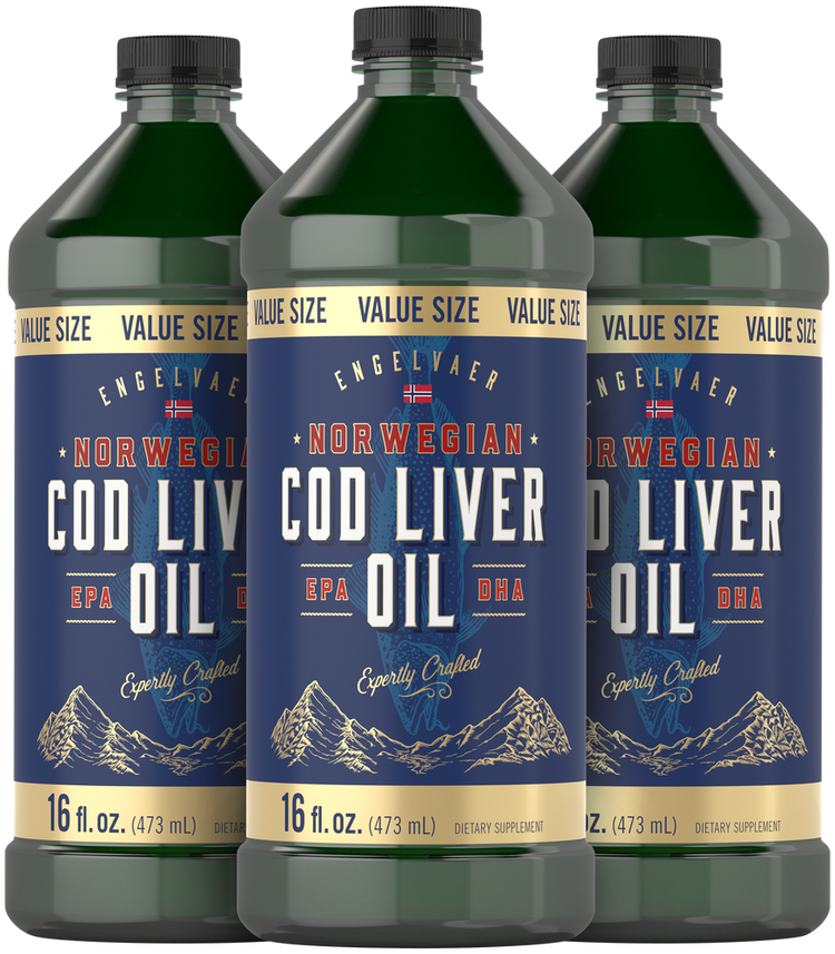 Cod Liver Oil Norwegian | 48oz Liquid