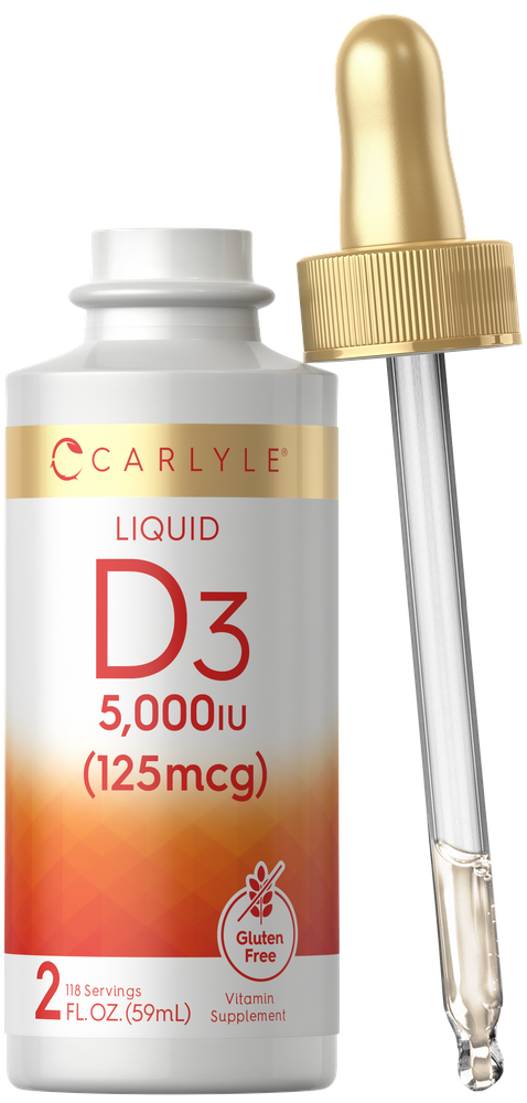 Vitamina D-3 5000UI | 2oz Líquido