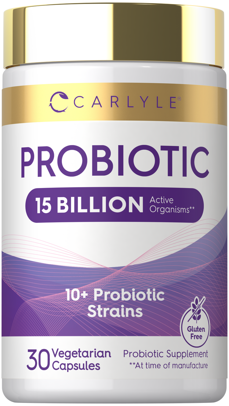Probiotic Supplement | 15 Billion CFU | 30 Capsules