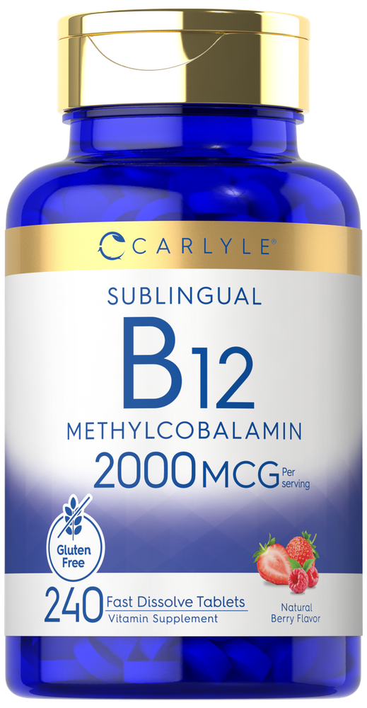 Vitamine B-12 2000 mcg par portion | 240 Comprimés