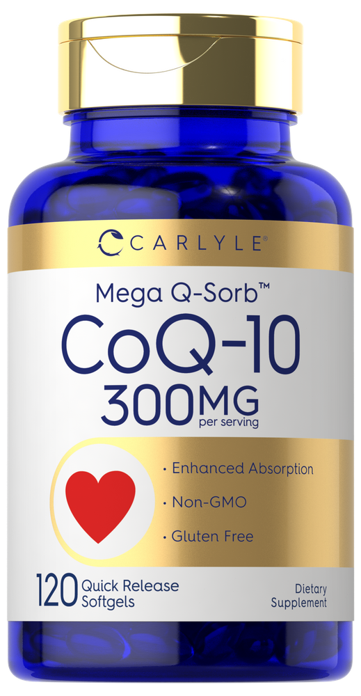 CoQ10 300mg per serving | 120 Softgels