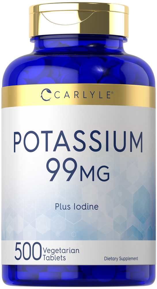 Potassium 99mg avec Iode | 500 Comprimés