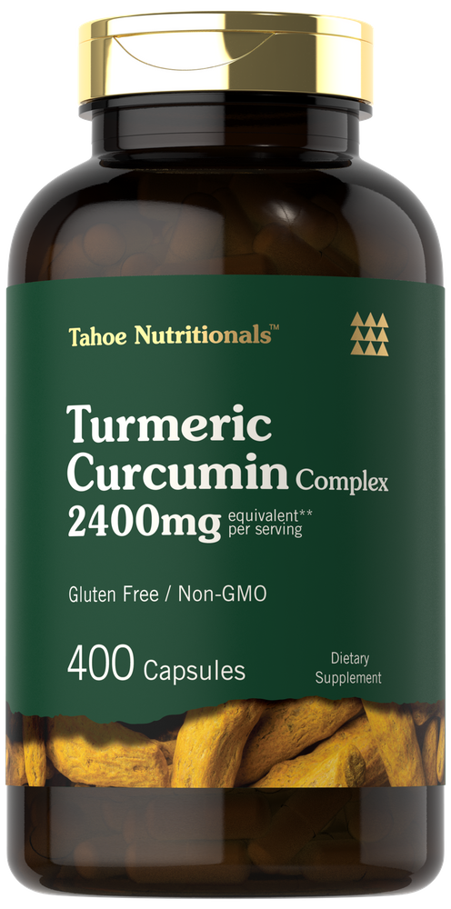 Turmeric Curcumin 2400mg per serving | 400 Capsules