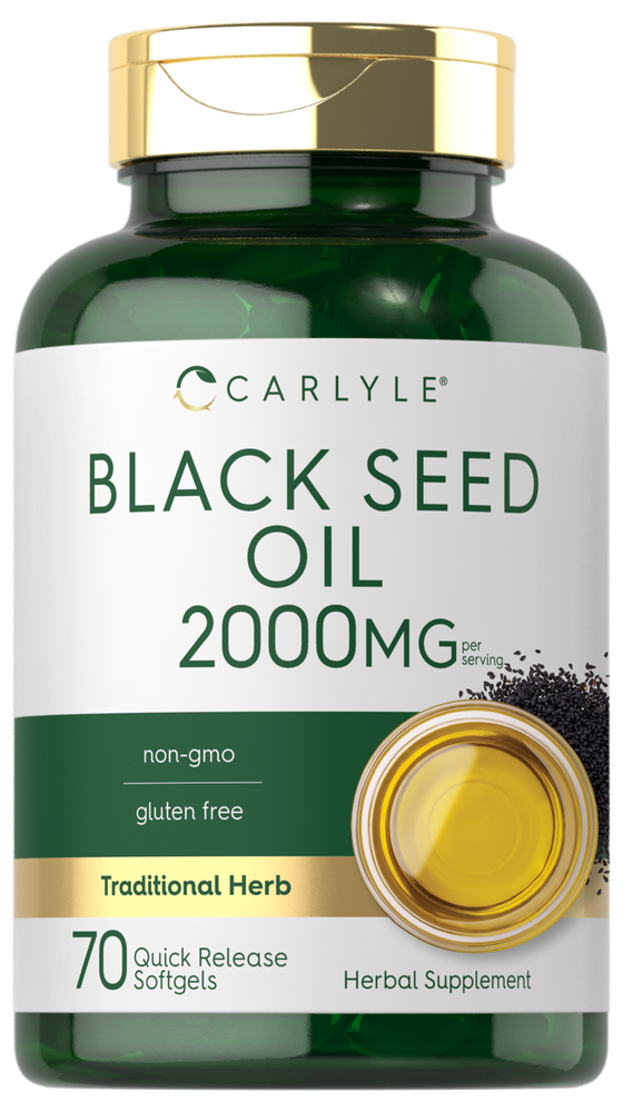 Black Seed Oil 2000mg per serving | 70 Softgels
