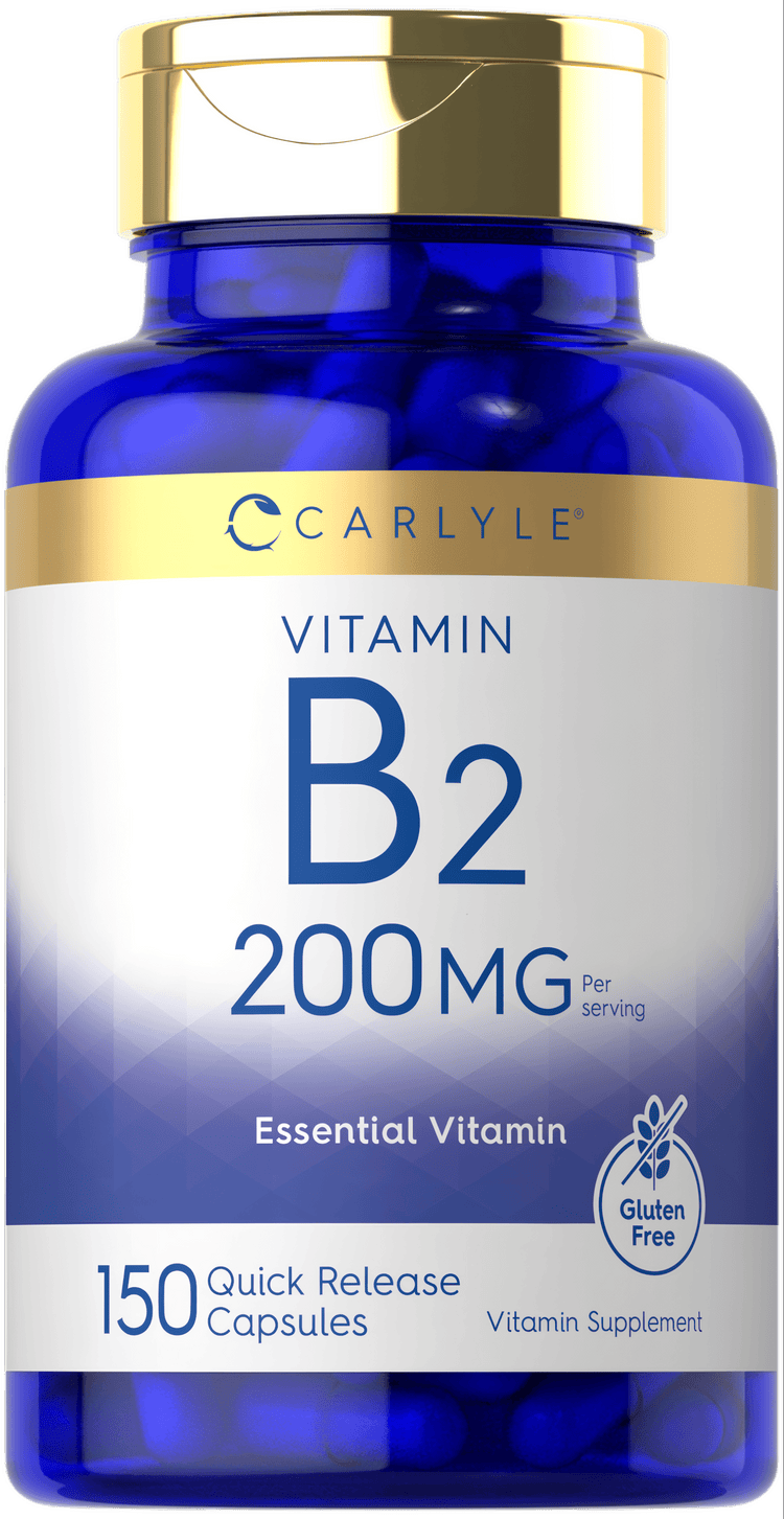 Vitamin B-2 200mg per serving | 150 Capsules