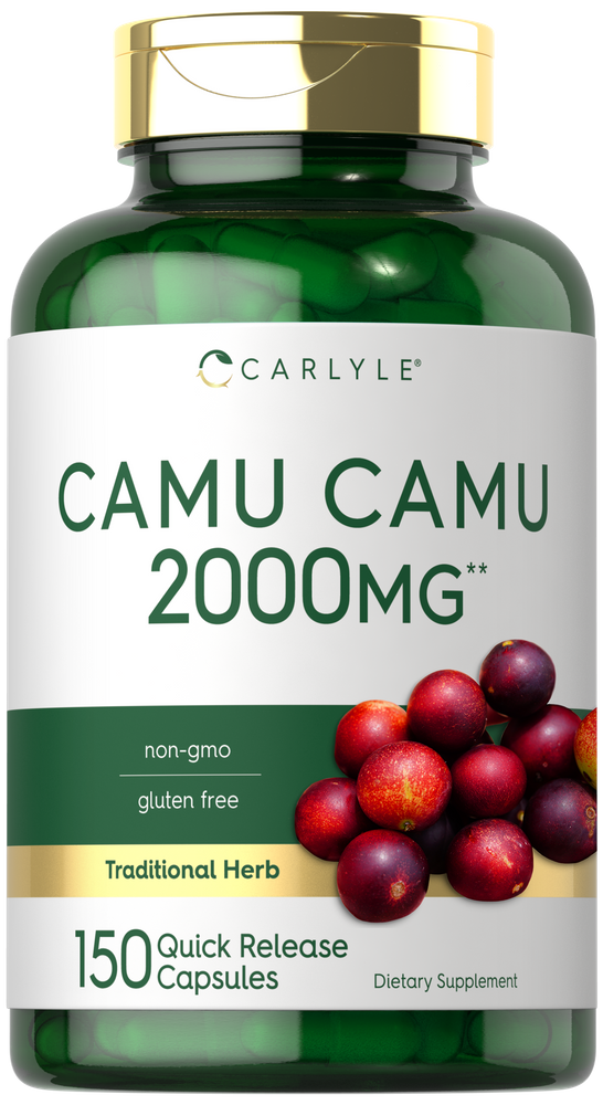 Camu Camu 2000mg con Vitamina C | 150 Capsule