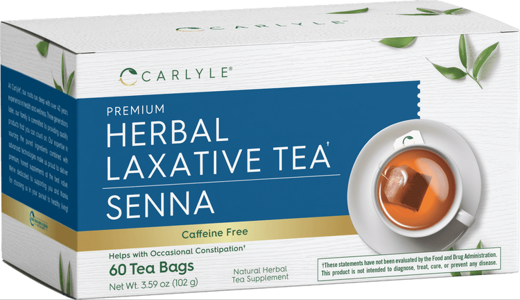 Laxante Herbal | 60 Saquinhos de Chá