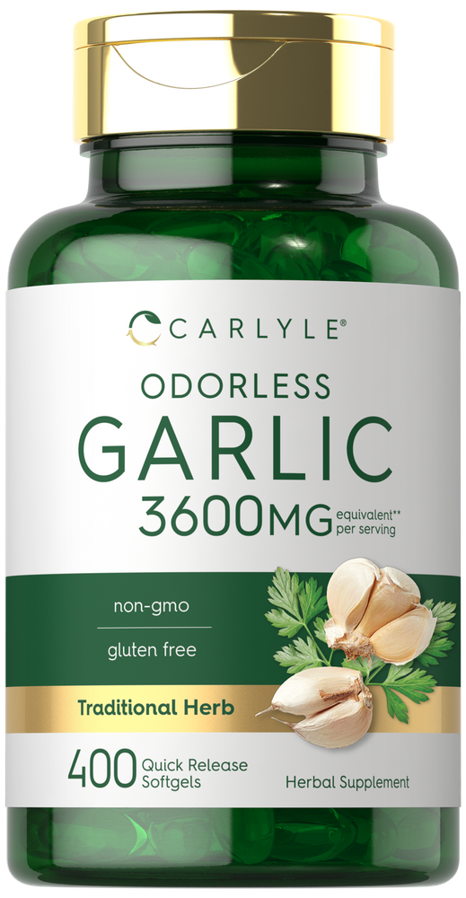 Odorless Garlic Extract | 400 Softgels