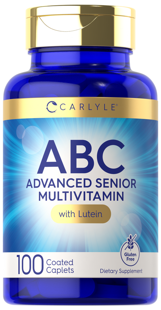 Multivitamin for Adults 60 Plus | 100 Caplets