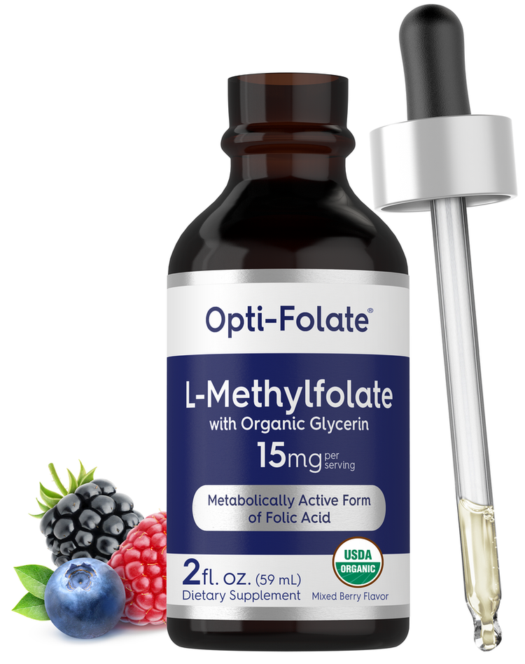 L Methylfolate Drops 15mg | 2 Fl Oz