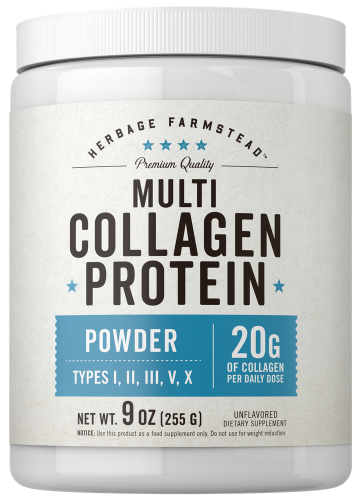Proteína de Colágeno Múltiple | Polvo de 9oz