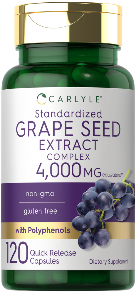 Grape Seed Extract 4,000mg | 120 Capsules