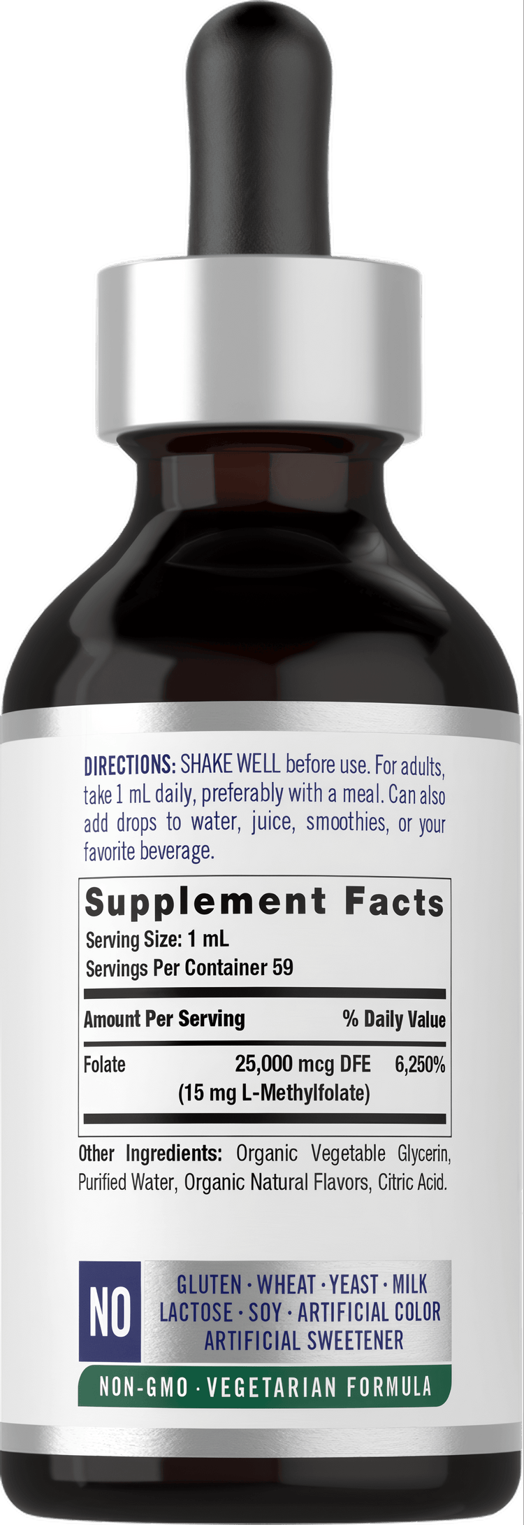 L Methylfolate Drops 15mg | 2 Fl Oz