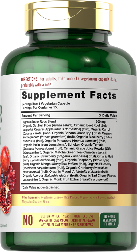 Super Reds | 150 Capsules