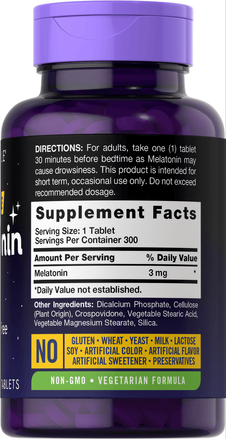Melatonina 3mg | 300 Comprimidos