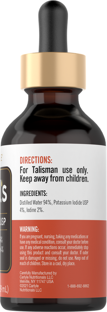 Lugols Iodine | 2oz Liquid Drops