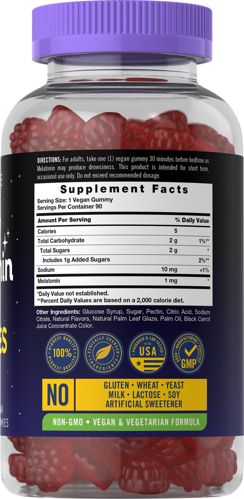 Melatonin 1mg | 90 Gummies