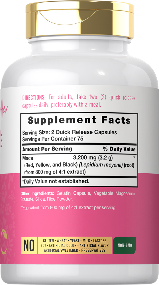 Maca Root for Women | 150 Capsules