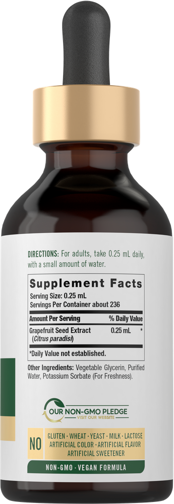 Liquid Grapefruit Seed Extract | 2 Fl Oz