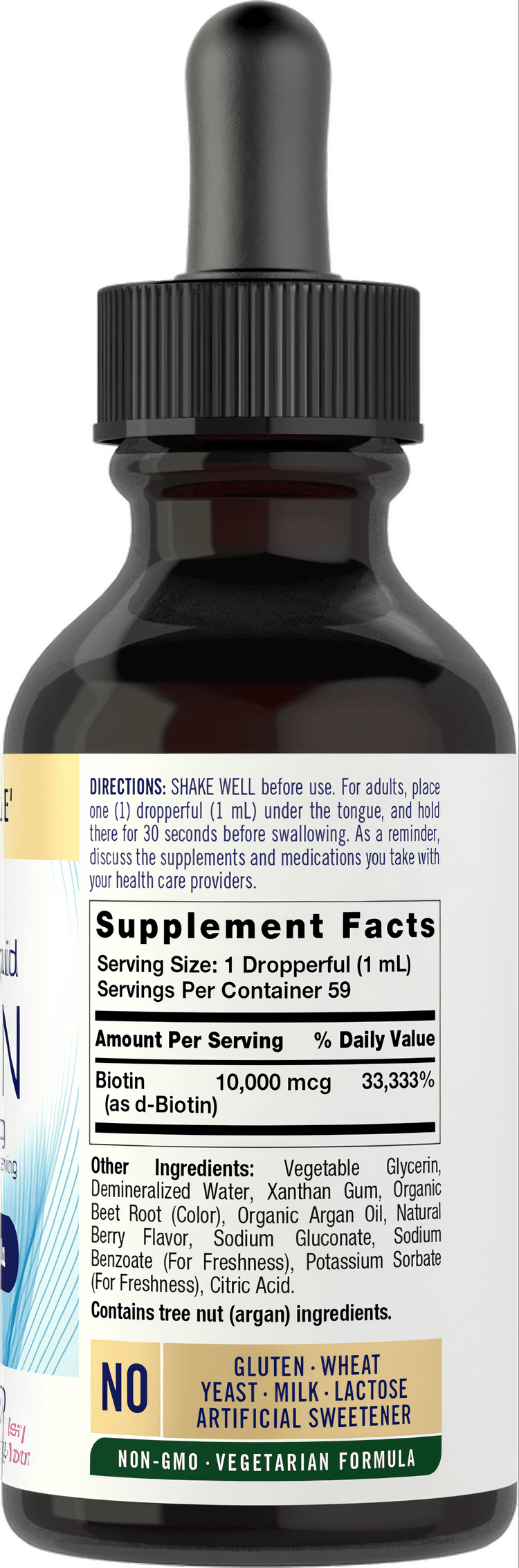 Biotin 10000 mcg | 2 oz Flüssigkeit