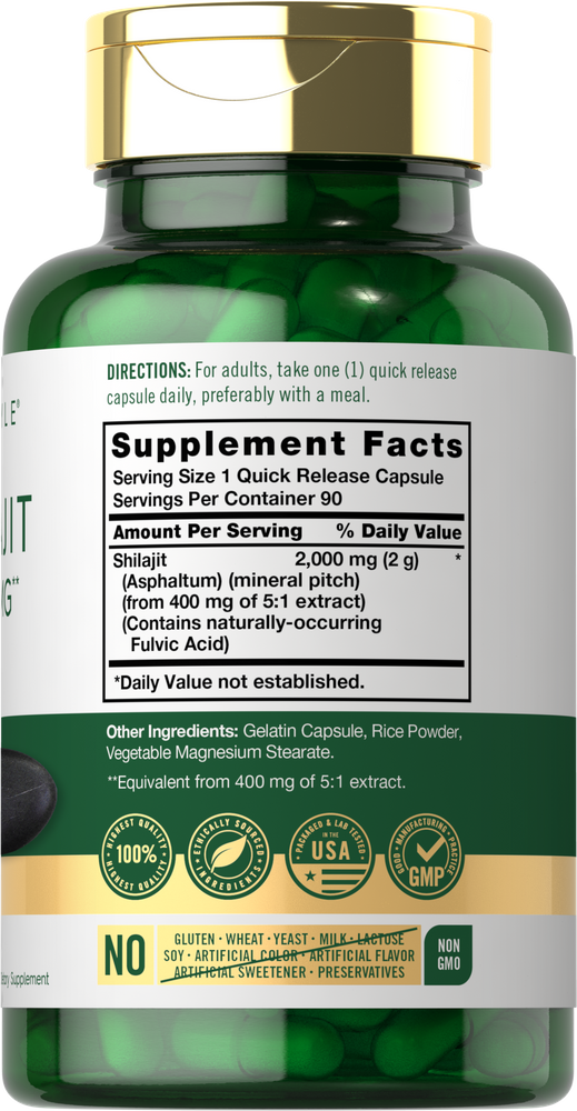 Shilajit | 90 Cápsulas