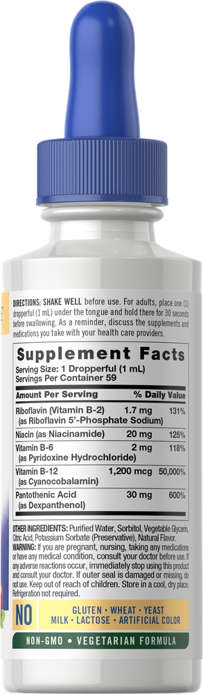 Vitamin B-Komplex | 2oz Flüssigkeit