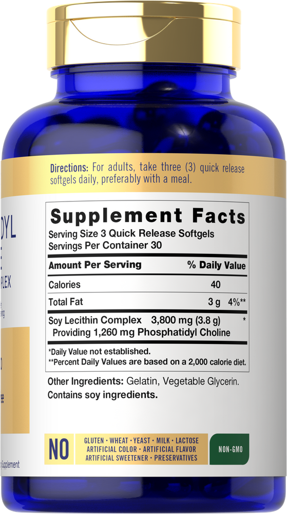 Phosphatidyl Choline Complex | 90 Softgels