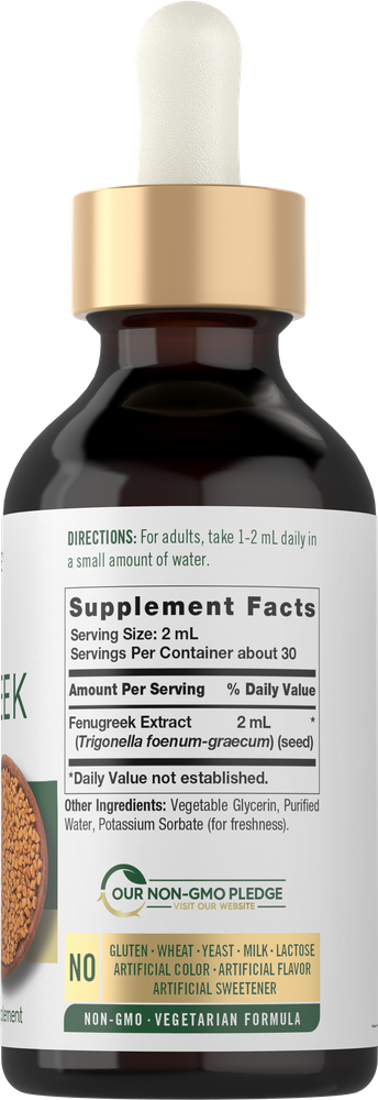 Extracto de Fenogreco | Líquido de 2oz