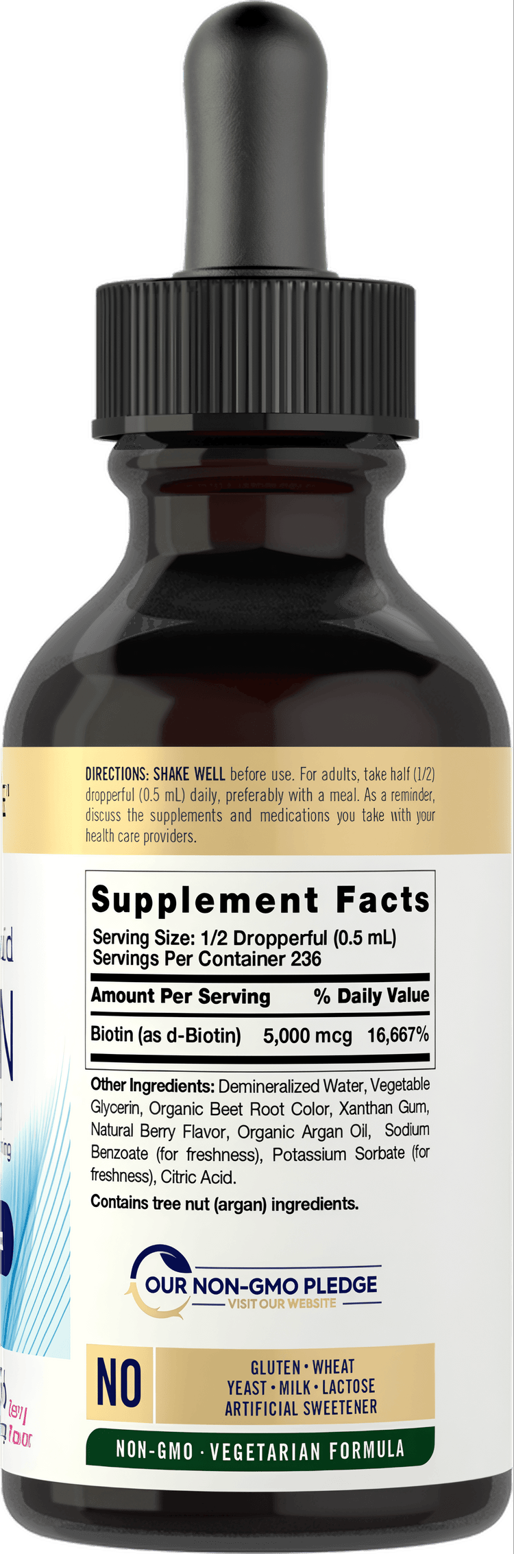 Biotin 5000mcg | 4oz Liquid