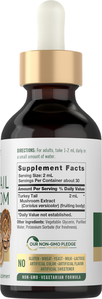 Turkey Tail Mushroom | 2oz Liquid