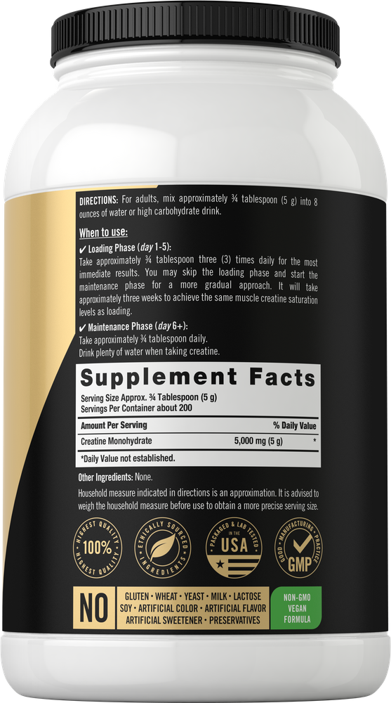 Creatine Monohydrate Powder | 35.2 Oz