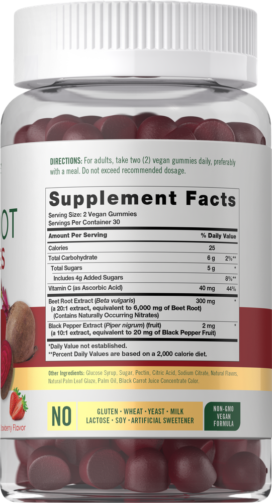 Beet Root | 60 Gummies
