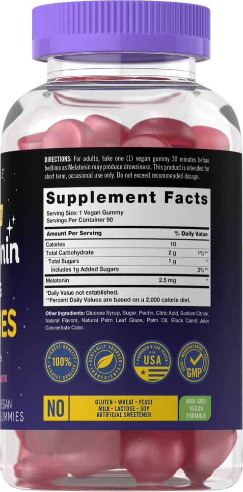 Melatonin 2.5mg | 90 Gummies
