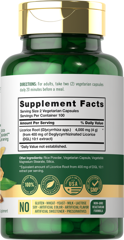 DGL 4000mg | 200 Capsules