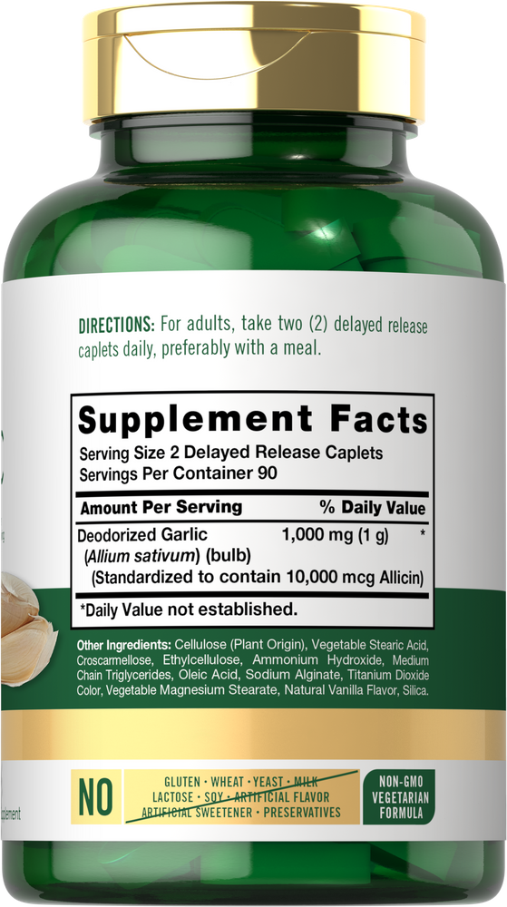 Ail Haute Allicine 1000mg par portion | 180 Comprimés