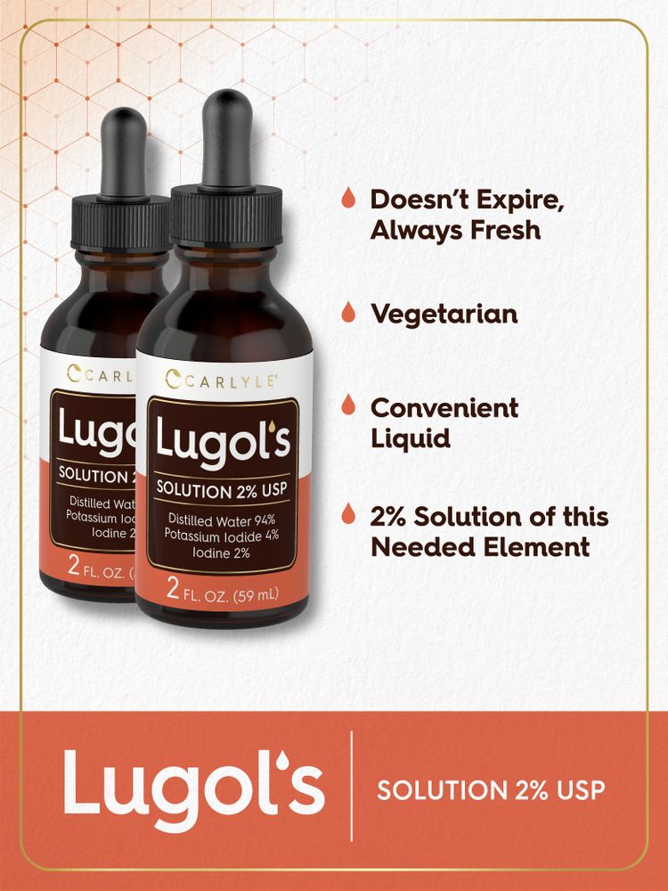 Ioduro de Lugol 2% | 4oz