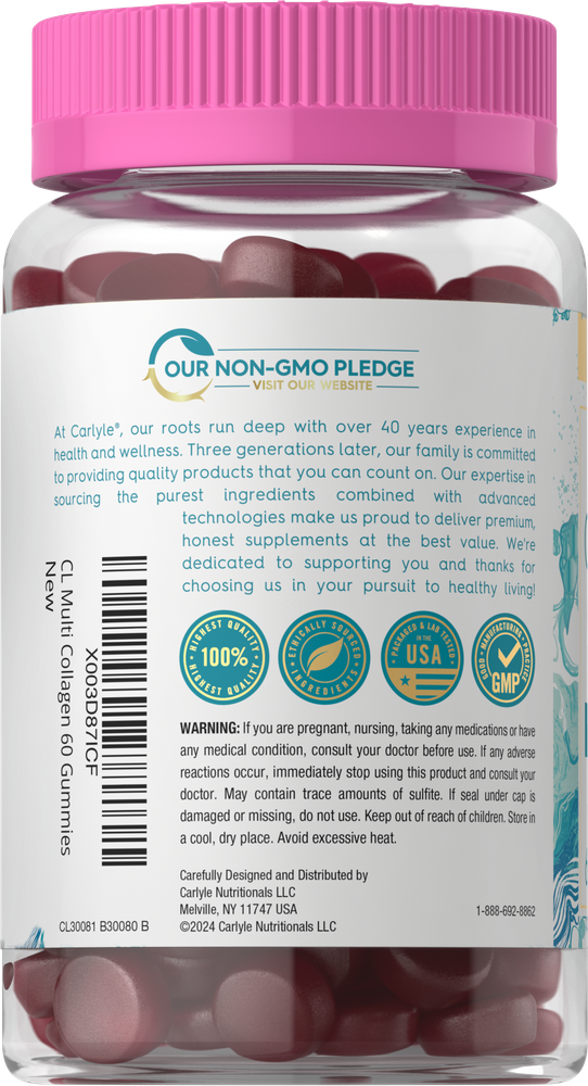 Multi Collagen Complex | 60 Gummies