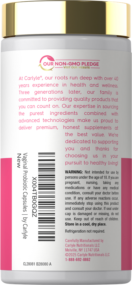 Vaginal Probiotics | 60 Capsules