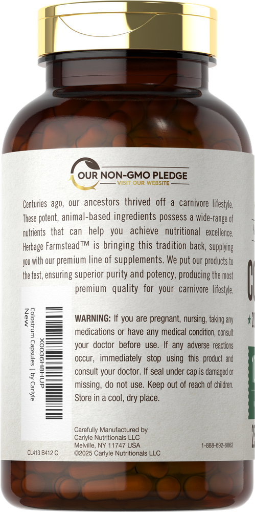 Colostro 1000mg per porzione | 250 Capsule