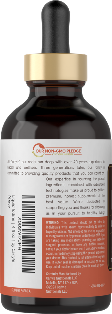 Iodine 150mcg | 4oz Liquid Drops