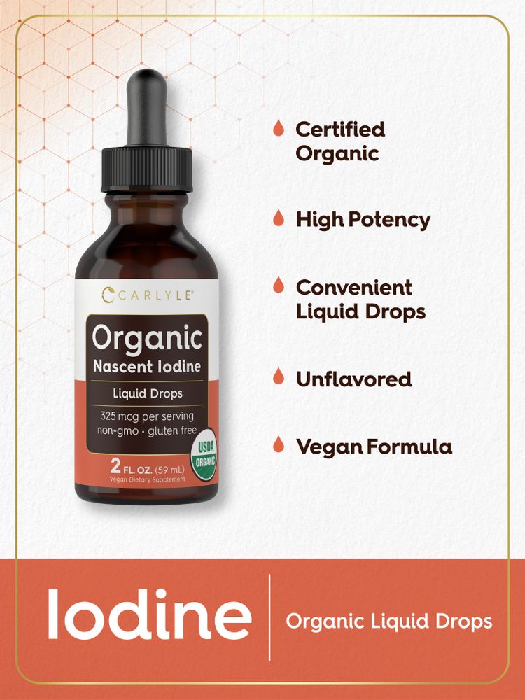 Organic Nascent Iodine | 2oz Liquid