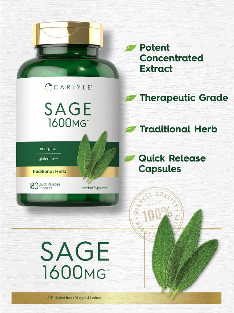 Sage | 180 Capsules