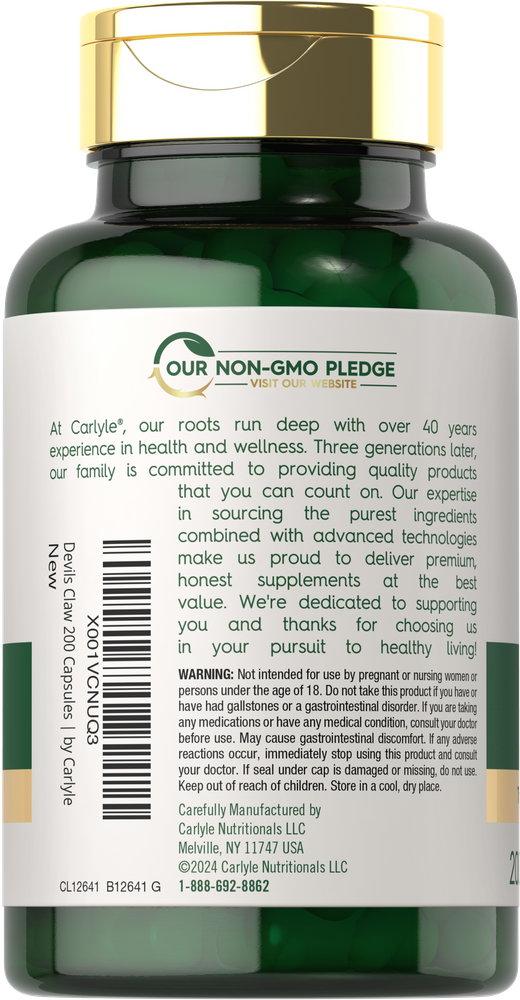 Teufelskralle 2000mg pro Portion | 200 Kapseln