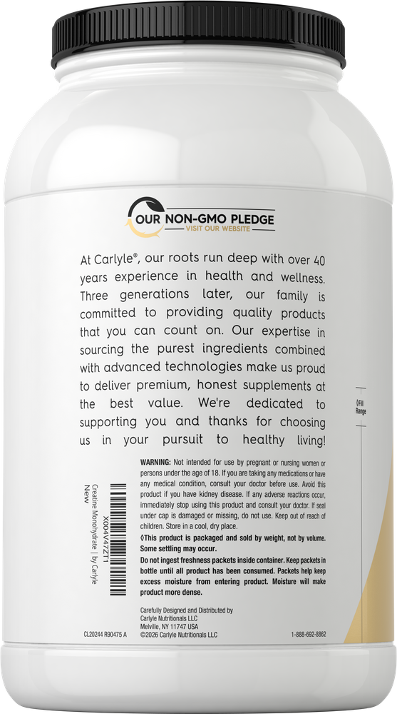 Creatine Monohydrate Powder | 35.2 Oz